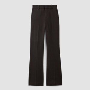 NEW Everlane The Bi-Stretch Flare Pant Womens 0 Black